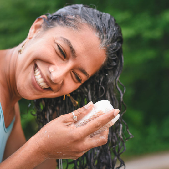 Using Redbudsuds with Curly and Textured Natural Hair