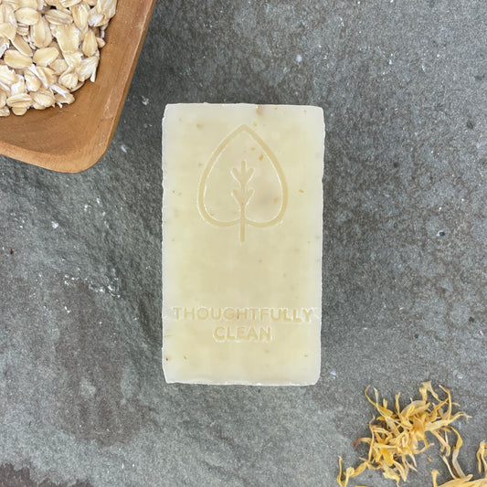 scent free oat calendula bar
